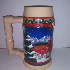 Budweiser Old Towne Holiday Stein 2003